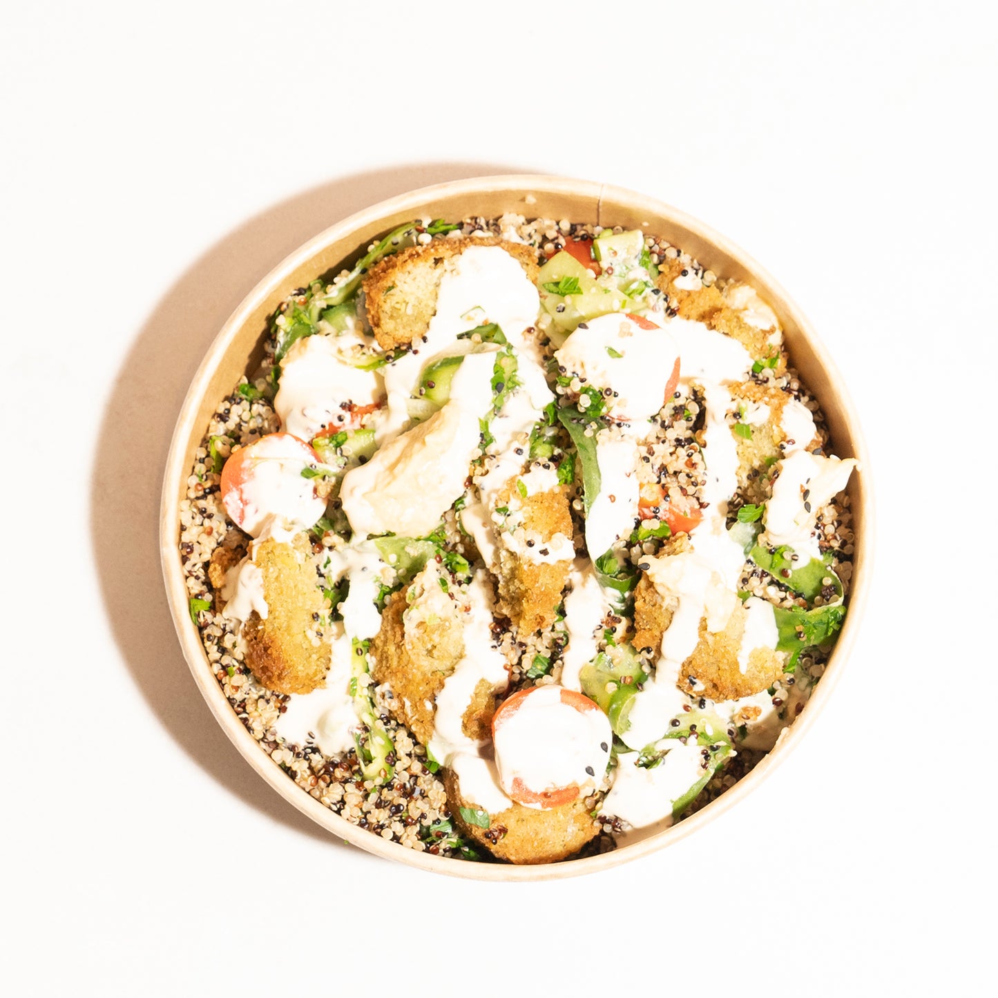 Falafel & Tabouli Quinoa Salad (Individual Portion)