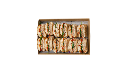 Aniseed Myrtle Slaw BBQ Pork Davidson Plum Chutney Panini Platter