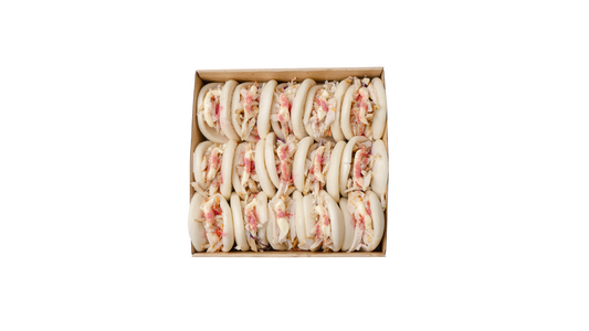 Lemon Myrtle & Chicken Boa Buns, Rainbow Slaw & Riberry Aioli Collection