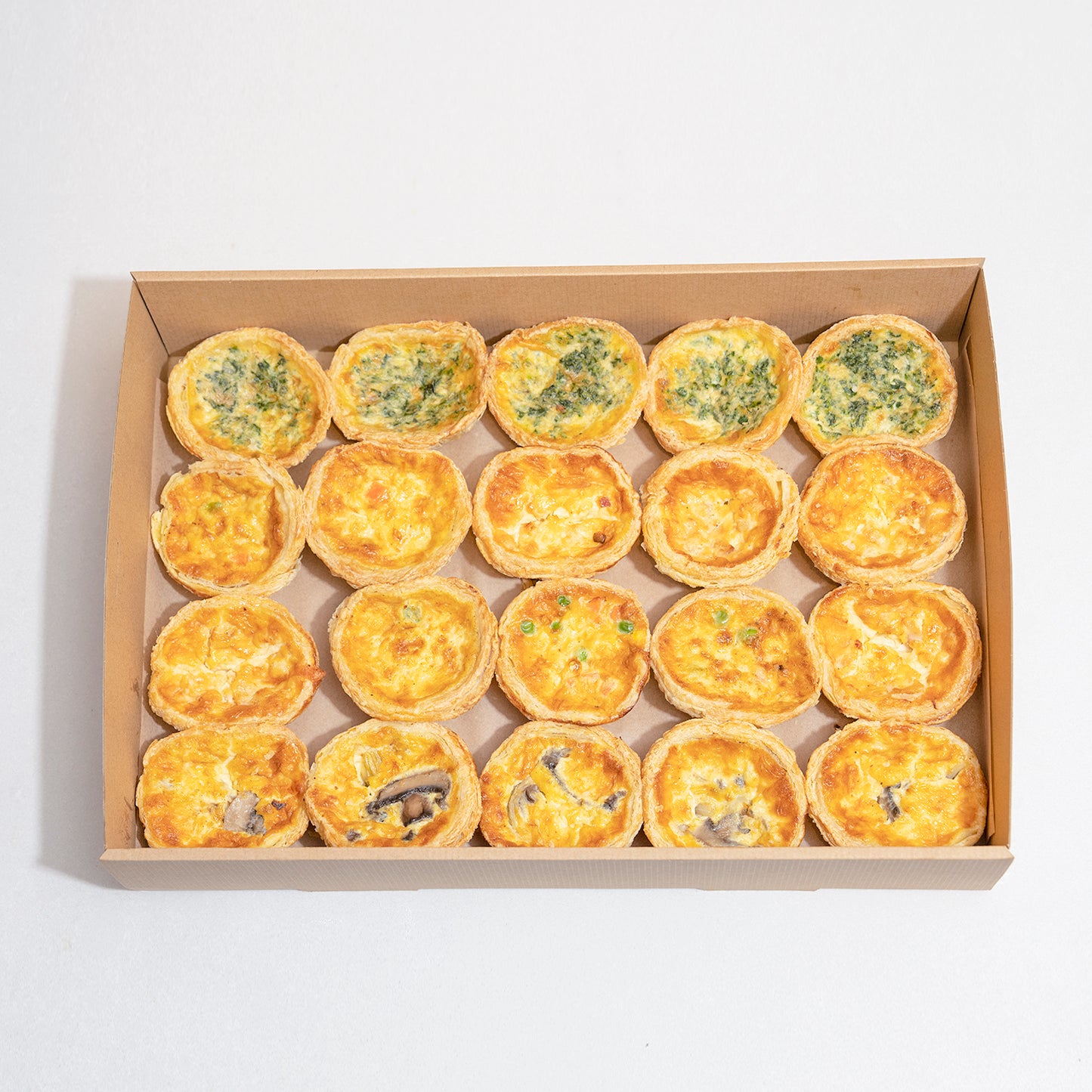 Vegetarian Quichettes (GF VG V)