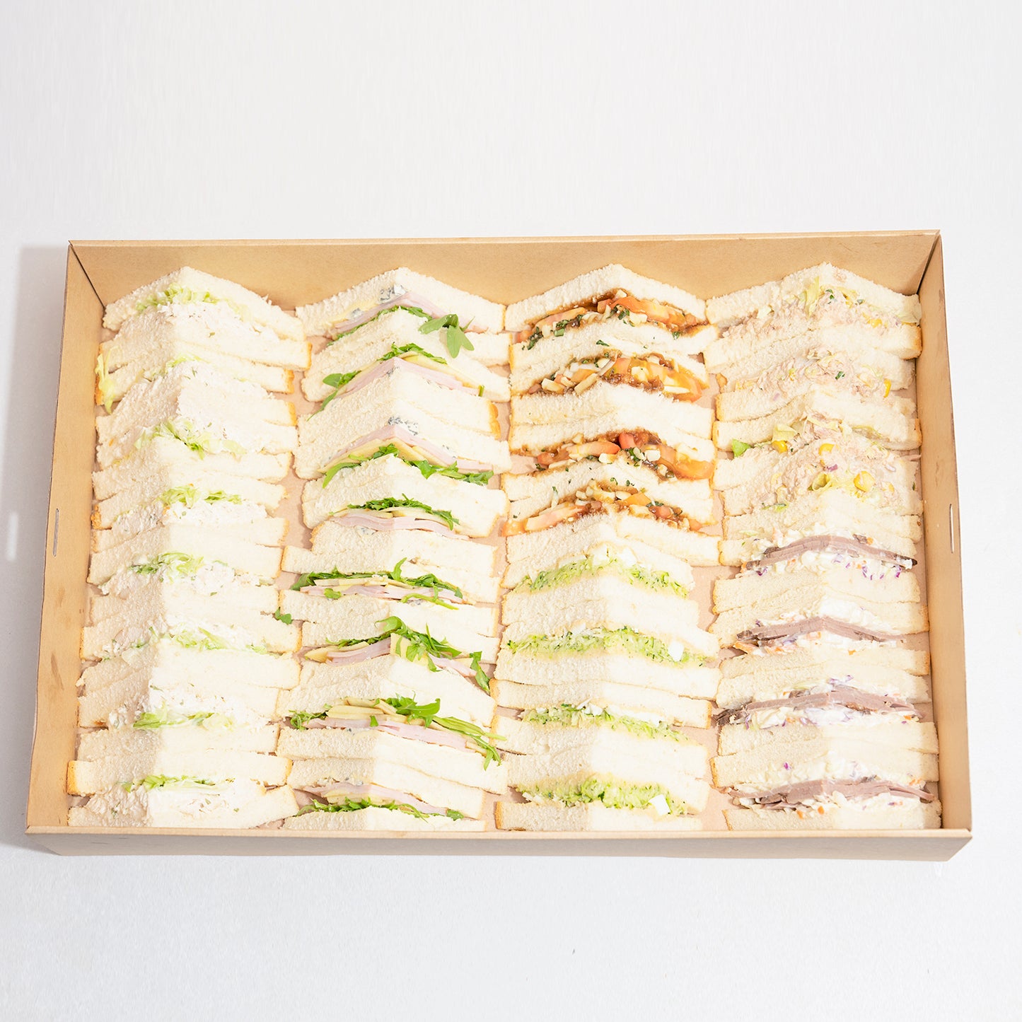 Triangle Point Sandwich Platter