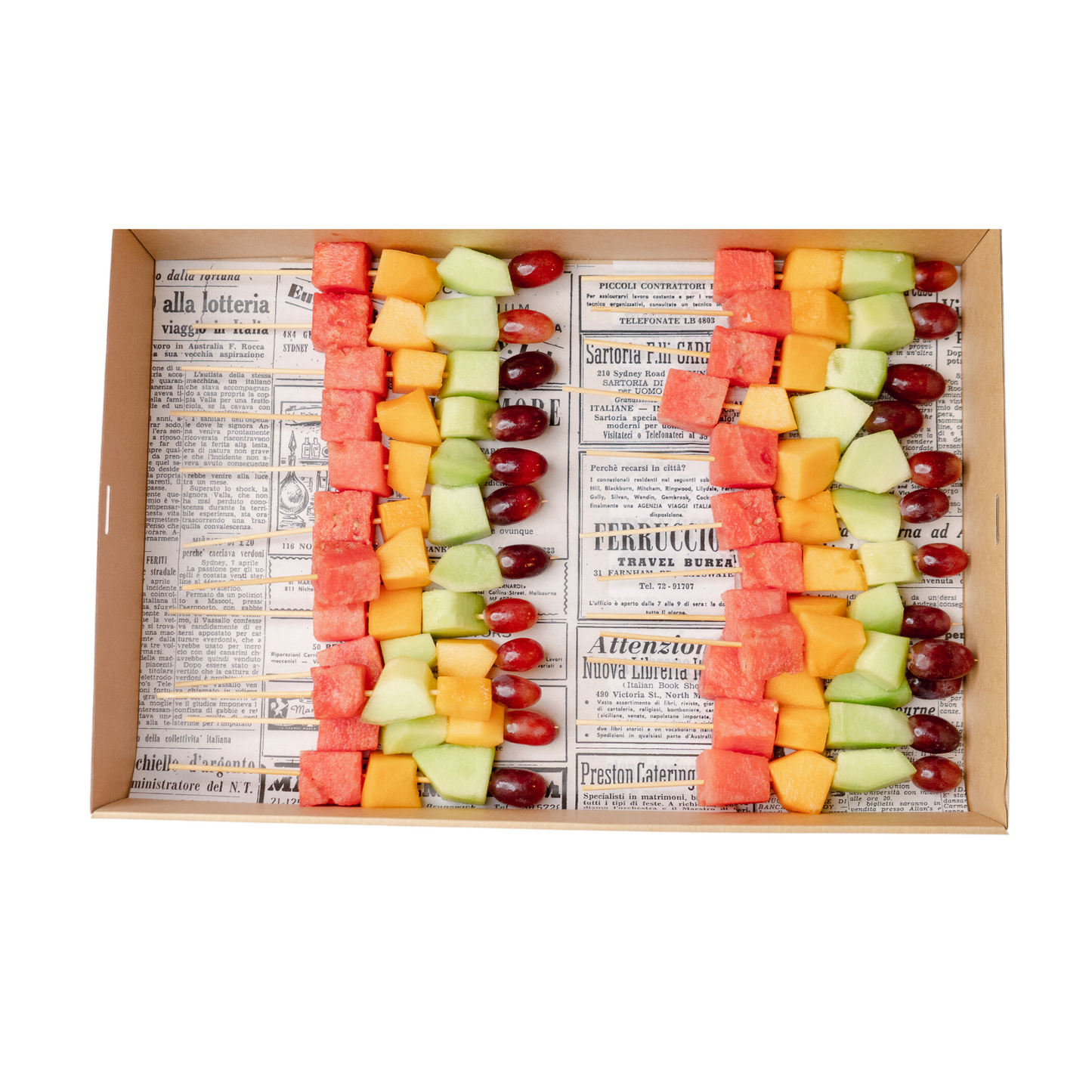 Fresh Fruit Skewers (GF DF V VG H)